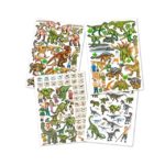 Top Model | טופ מודל Dino Zoo Coloring Book חוברת צביעה ומדבקות - Top Model - קיקוס - Kikos.co.il