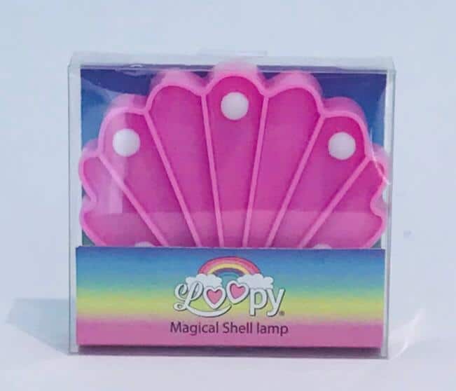 LOOPY מנורת לילה בצורת צדפה ורודה - חנוכה בקיקוס - קיקוס - Kikos.co.il