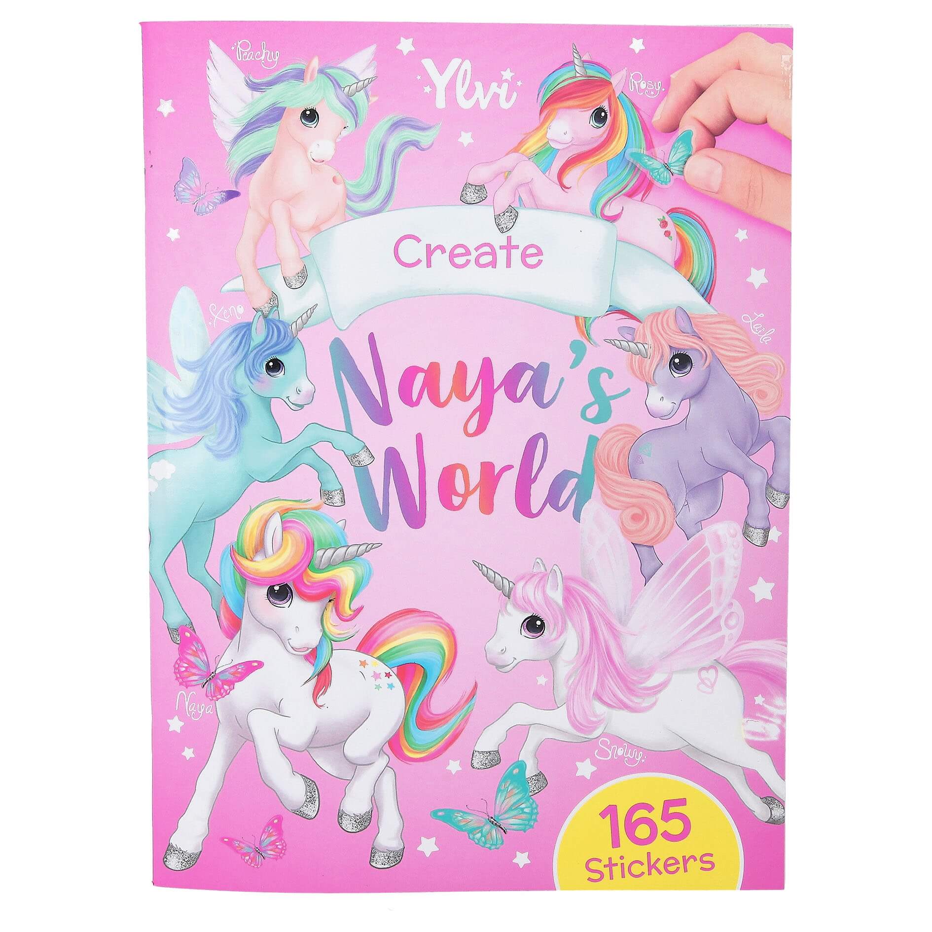 TOPMODEL | חוברת יצירה NAYA’S world עם 165 מדבקות - Top Model - קיקוס - Kikos.co.il